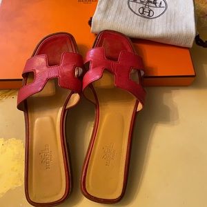 *SOLD* Hermès Oran Sandals Authentic